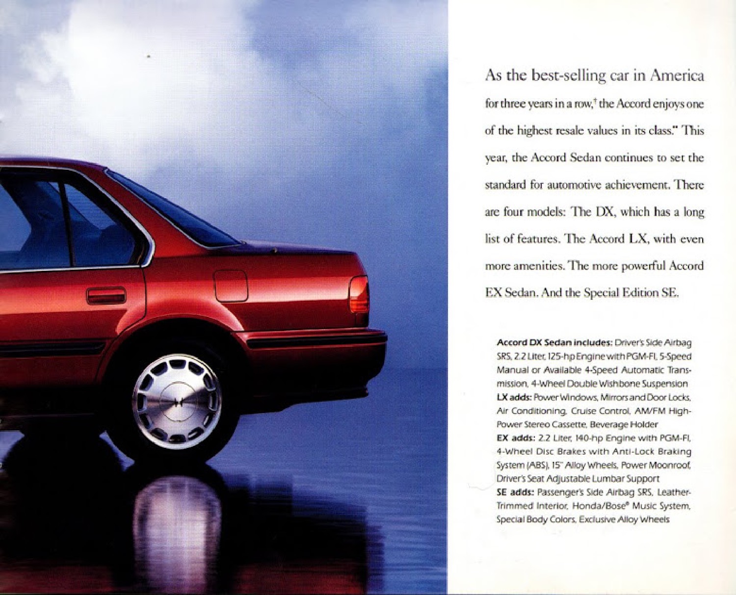 1993 Honda Brochure Page 16